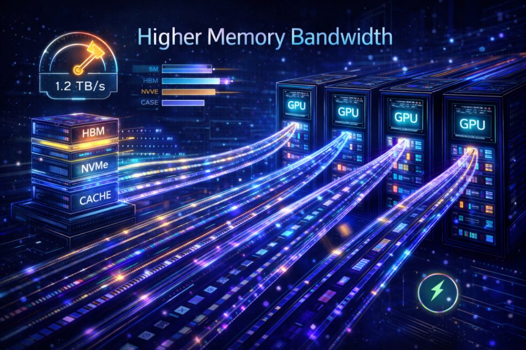 Higher Memory Bandwidth