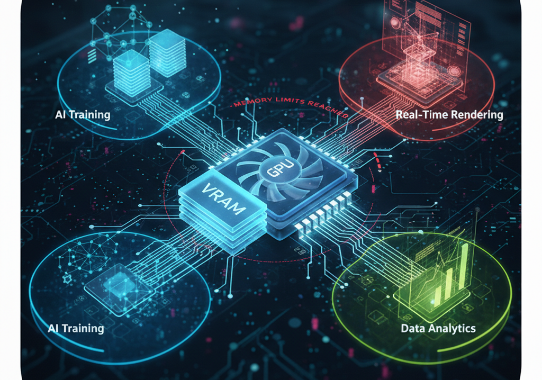 How GPU Memory (VRAM) Impacts Performance Across Different Workloads