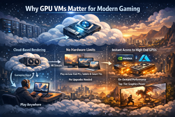 Why GPU VMs Matter for Modern Gaming