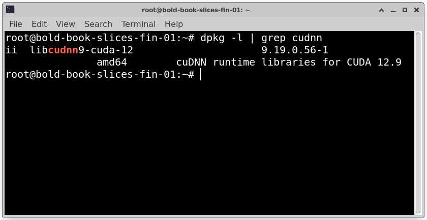 Verify cuDNN Version